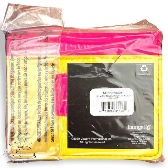 Loungefly MTV Television Bifold Wallet (4 of 5) - Picture 5 of 8